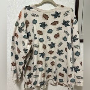Fall Leaf Pull Over Xl/xxl